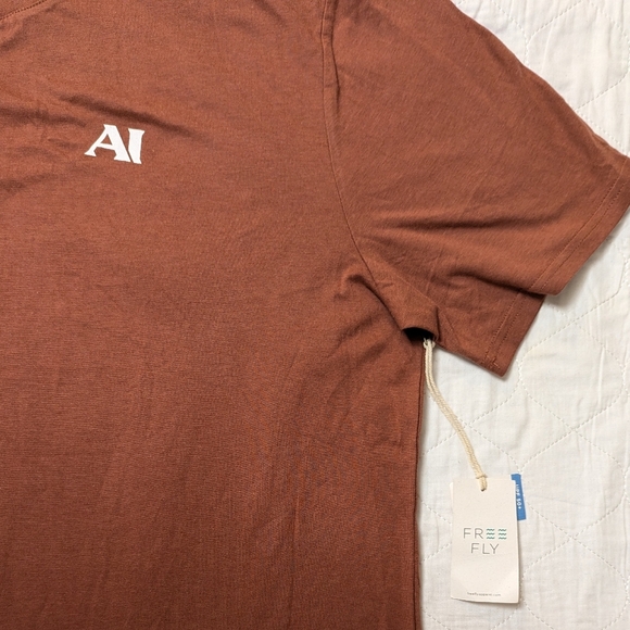 Free Fly Bamboo Heritage Men's Ultra Soft Tee Size XL NWT MSRP $54 - Picture 3 of 3
